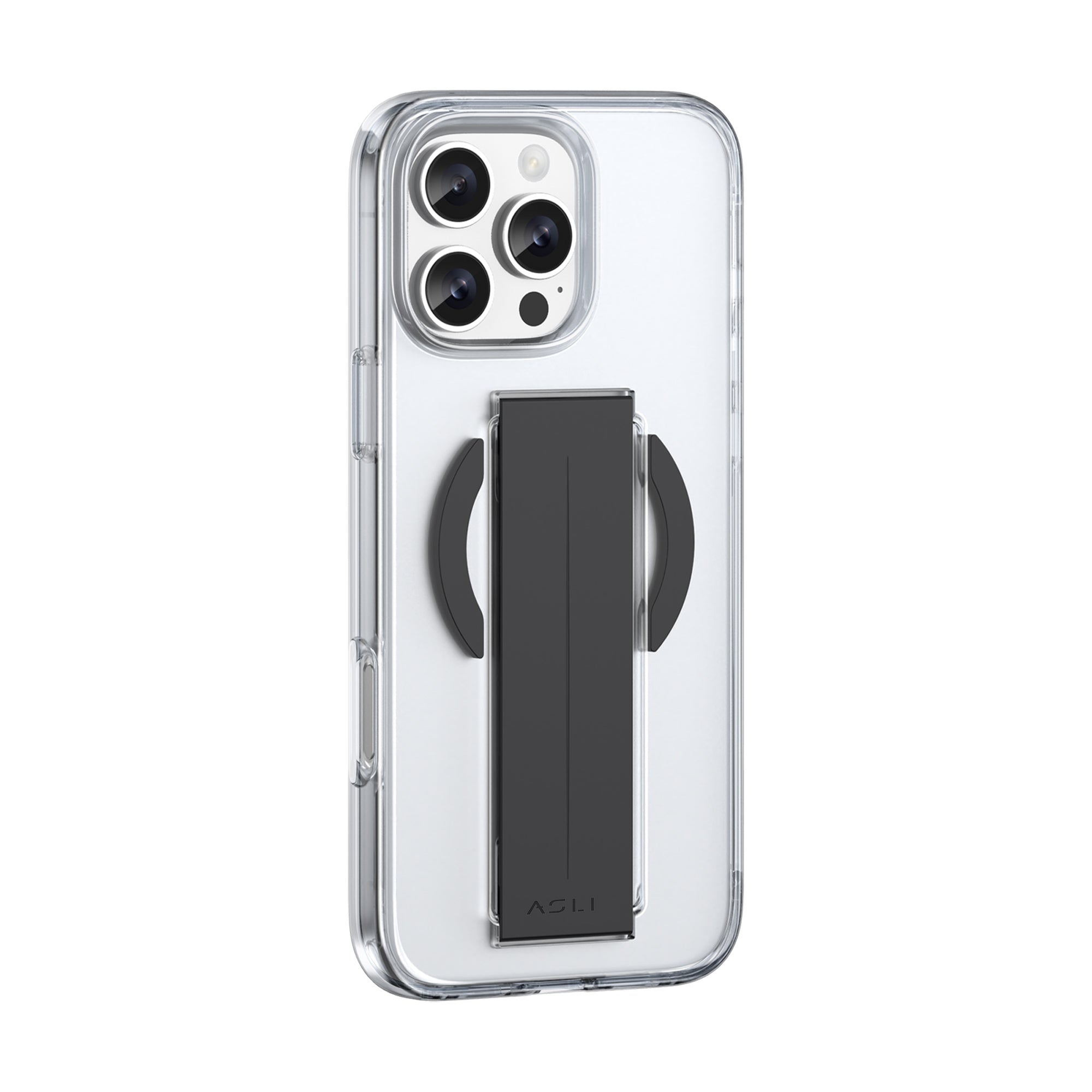 Asli Global iPhone 16 Pro Silicone Grip & MagSafe Case | Black Asli Global iPhone 16 Pro Silicone Grip & MagSafe Case | Black